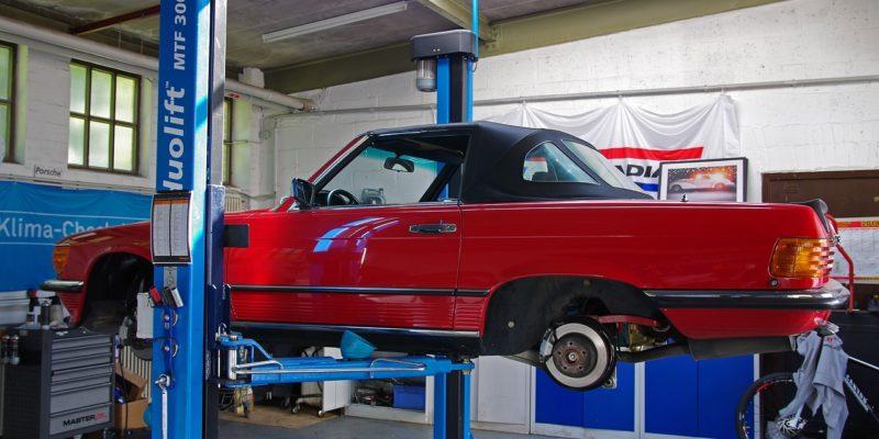 Autofficine e carrozzerie – prodotti per la cura e la pulizia dell'auto